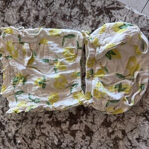 Jessica Simpson White and Yellow Kids Matching Set